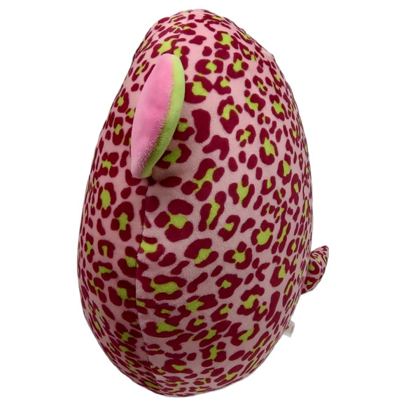 Ty Spotted Leopard 2000 12" Sneaky Beanie Baby 2021 14" Pink Lainey Squish A Boo - Picture 4 of 16